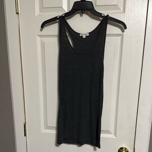 Women's Sleeveless Gray Top sz L